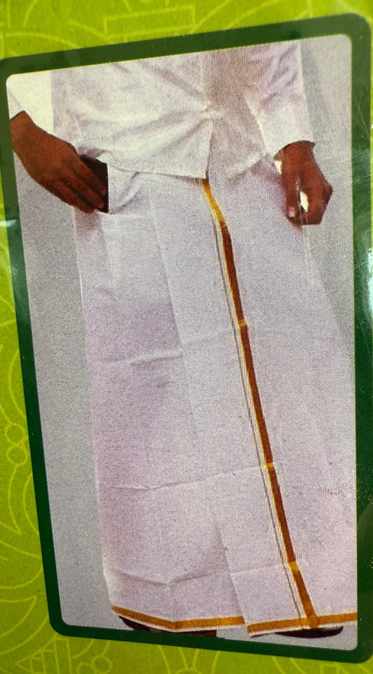 vesti dhoti panche with velcro and pockets