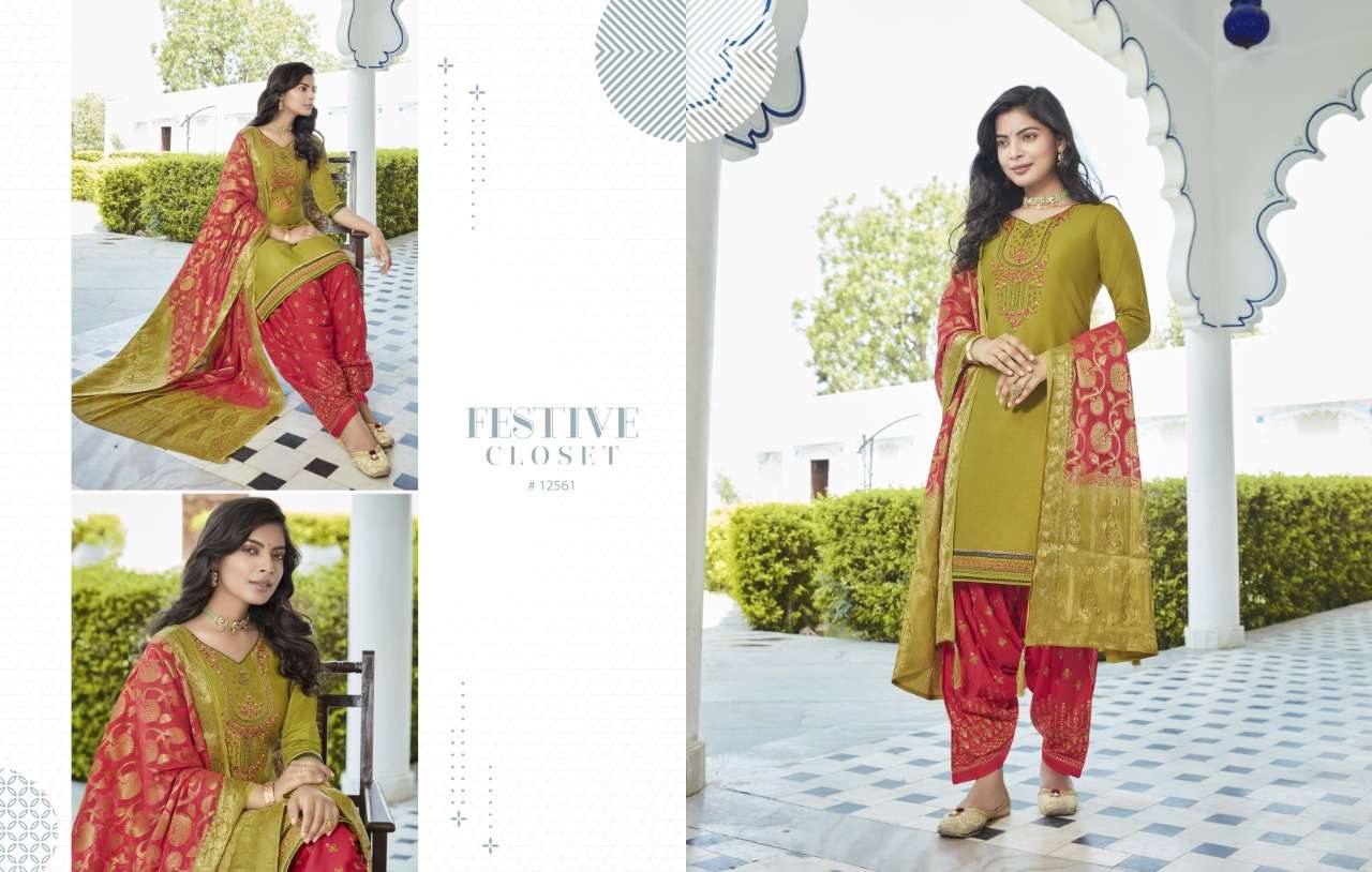 parrot green patiala suit salwar party wear