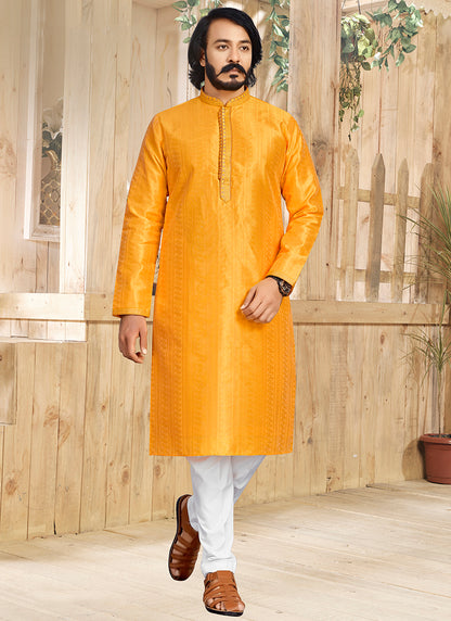 jacquard kurta pajama set